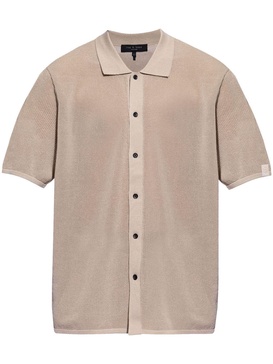 short-sleeved looped shirt