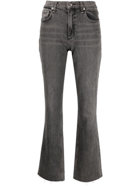 Peyton stonewashed bootcut jeans 