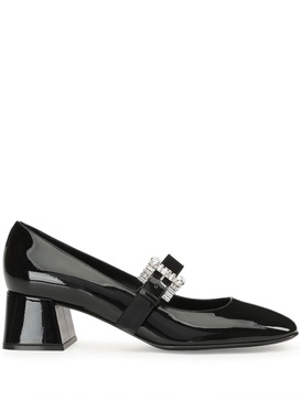 sr Twenty Buckle 45mm leather pumps