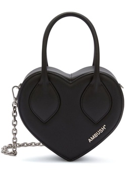 heart-shaped shoulder bag