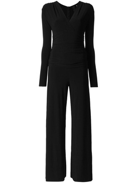 Norma Kamali V Necked Long Jumpsuit