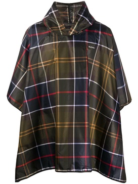 Sproof tartan poncho