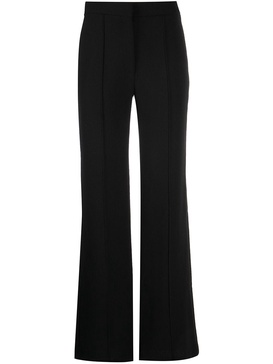 wide-leg high-waisted trousers