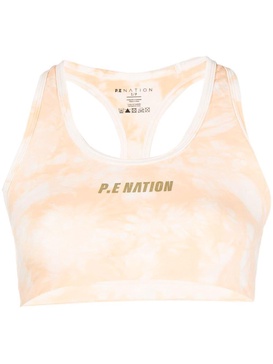 tie-die sports bra 