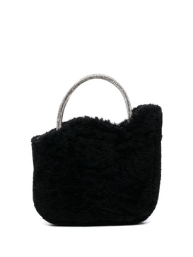 micro Ivy shearling bag