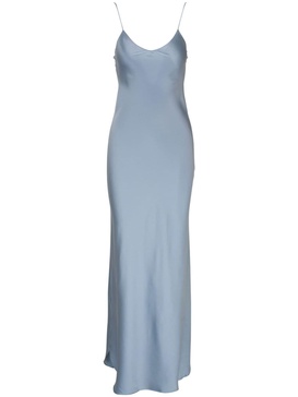 Cami silk-satin midi dress