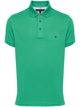 logo-embroidered polo shirt