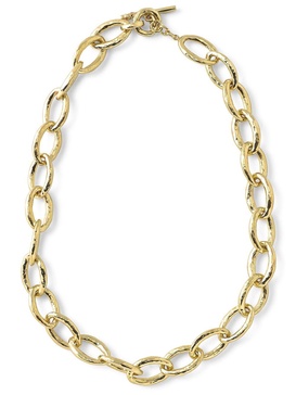 18kt gold Bastille necklace