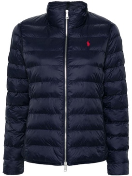 Polo Pony-embroidered puffer jacket