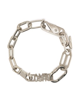 logo chain-link bracelet