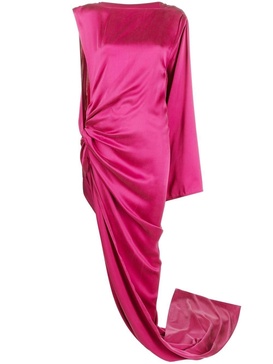 Pink Edfu Draped Gown