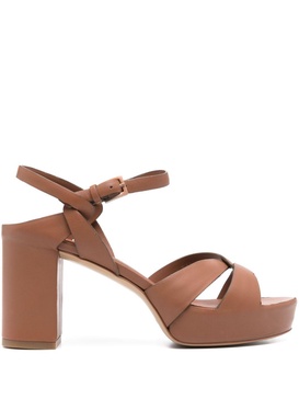 Madrid 80mm leather sandals