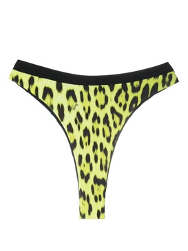 leopard-print bikini bottoms