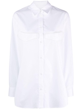 long-sleeve cotton shirt