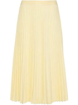 A-line pleated skirt