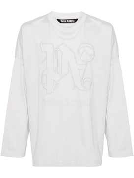 Monogram cotton T-shirt