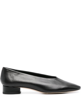 Delia 25mm leather pumps