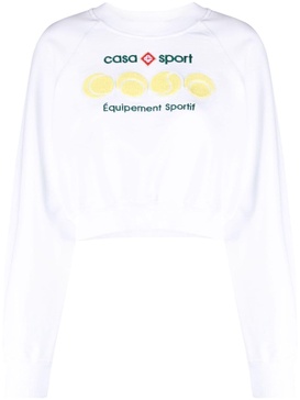 Casa Sport Tennis Balls organic-cotton sweatshirt