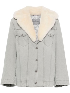 fur-collar jacket