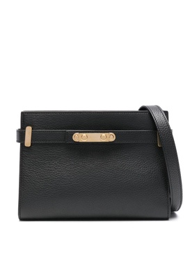 Carriage leather crossbody bag