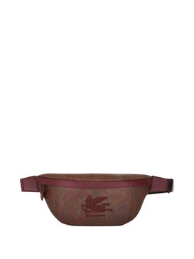 Pegaso-embroidered paisley belt bag