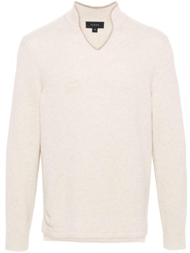 fine-knit cashmere jumper