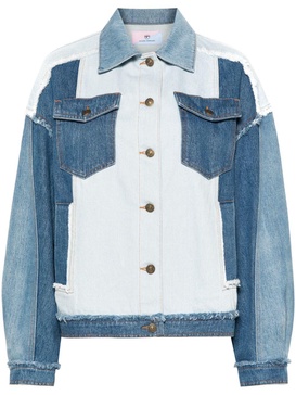 patchwork denim jacket