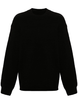 Le Maille intarsia-logo jumper