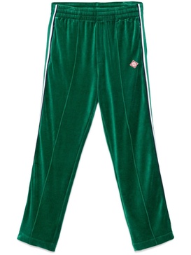 velour track pants