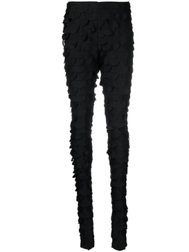 layered skinny trousers