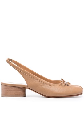 Tabi 40mm slingback pumps