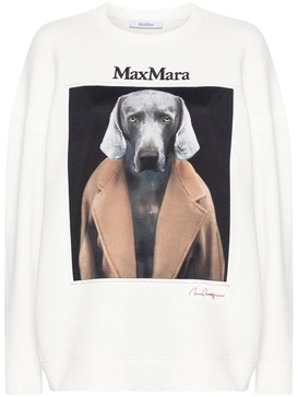 Max Mara Printed Cotton Sweatshirt