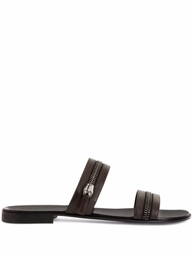 Brad zip-detail sandals