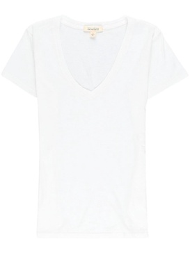 V-neck cotton T-shirt