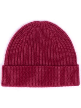 ribbed-knit beanie