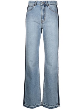 Julia high-waisted straight jeans