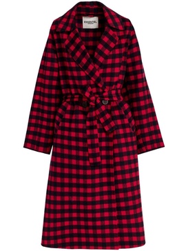 Gabby checked coat