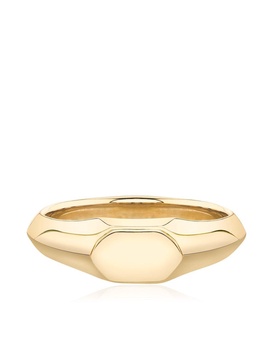 knife edge signet ring