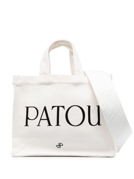 small Patou canvas tote bag