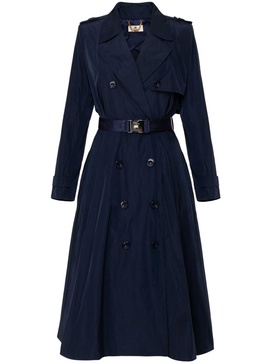 taffeta trench coat