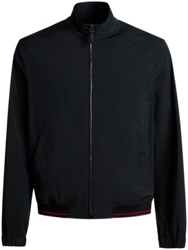 zip-up bomber jacket