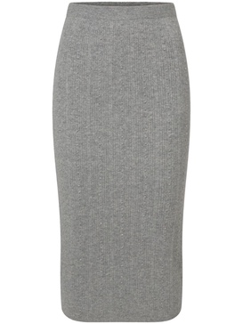 ribbed-knit pencil skirt 