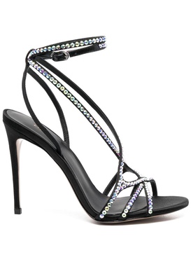 Belen 105mm crystal-embellished sandals