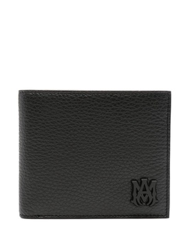 MA-plaque bi-fold wallet