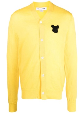 x Disney embroidered-logo cardigan