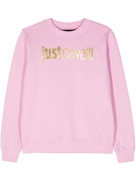 logo-print cotton sweatshirt