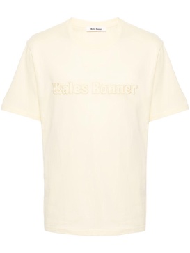 Yellow Logo-Appliqué T-Shirt