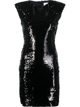 sequin-embellished sleeveless dress