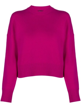 drop-shoulder cashmere jumper