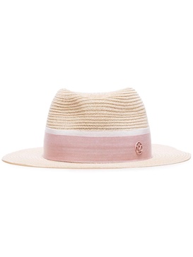 André straw Fedora hat